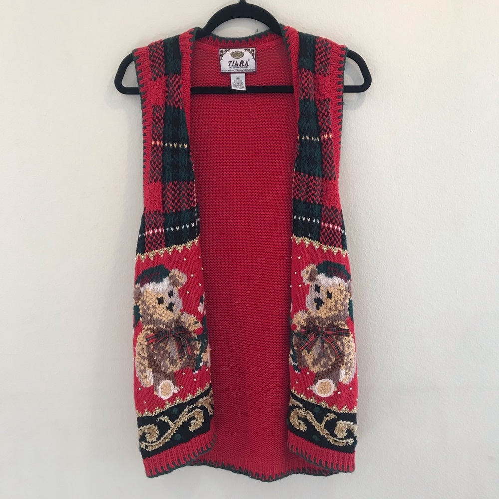 (Ugly) Christmas sweater vest